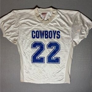 Vintage NFL Dallas Cowboys Emmit Smith #22 Jersey Youth size L/XL